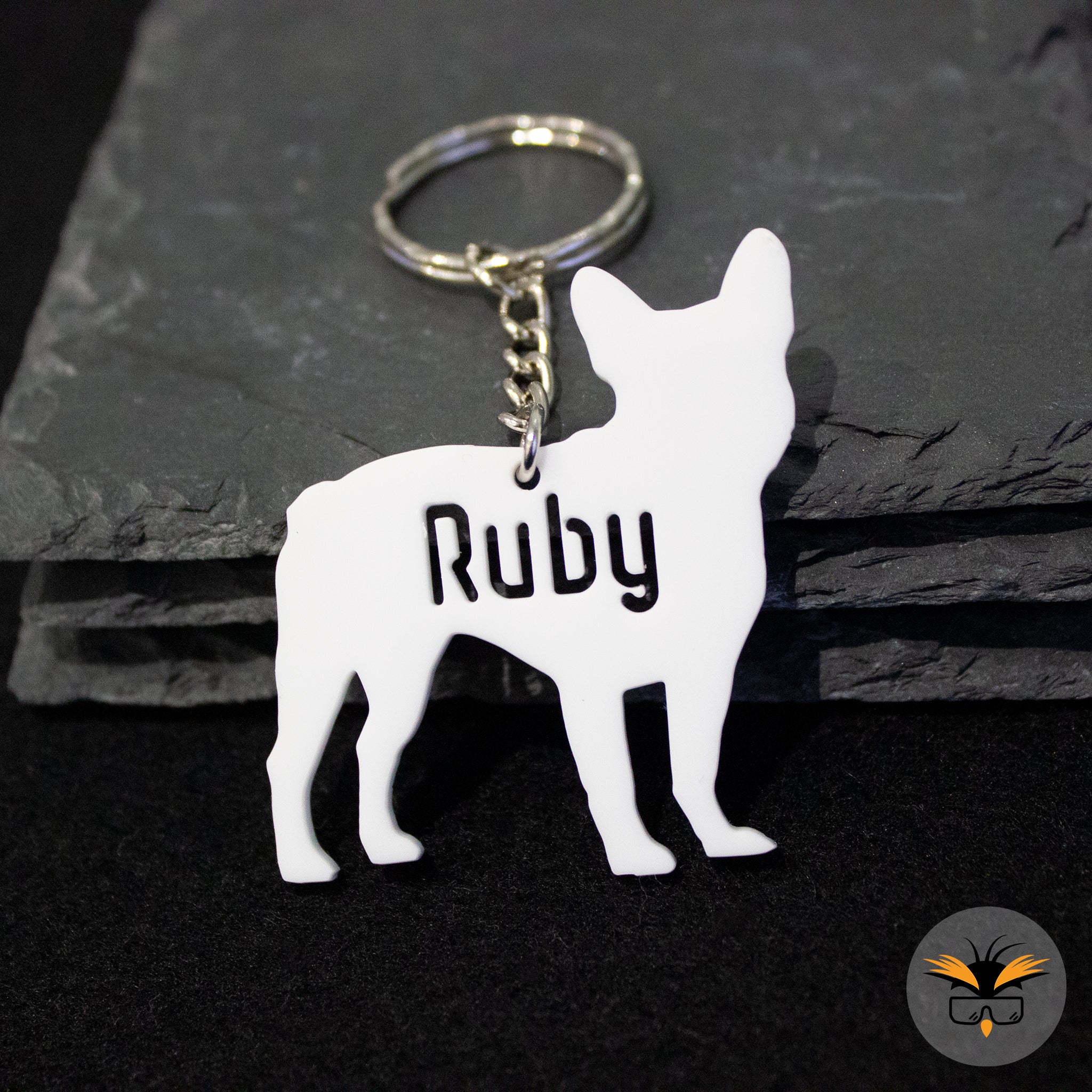 French Bulldog Keychain 