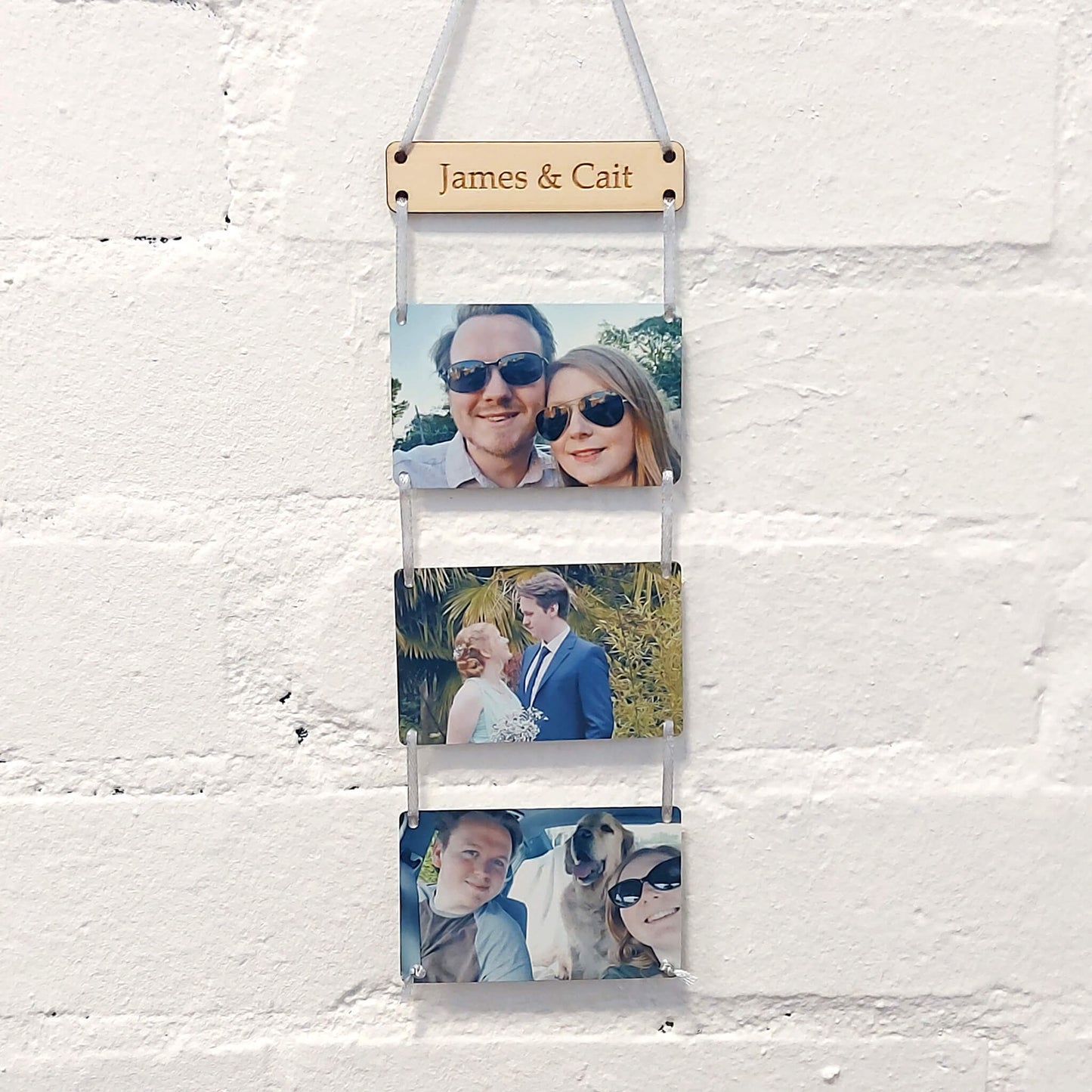 Personalised Hanging Photo Gallery