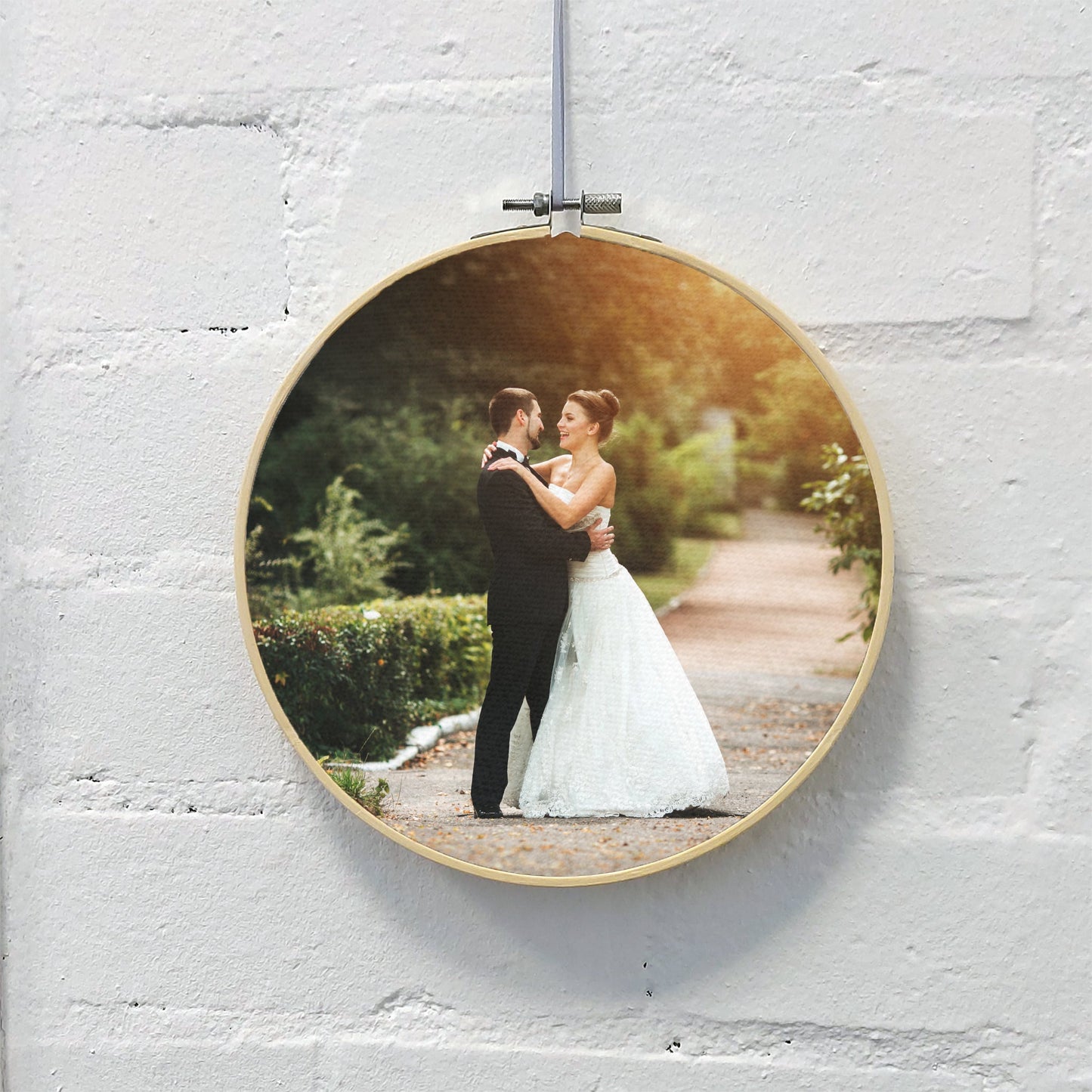 Personalised Photo Hoop For Mum, Mother's Day Gift, Gift For Her