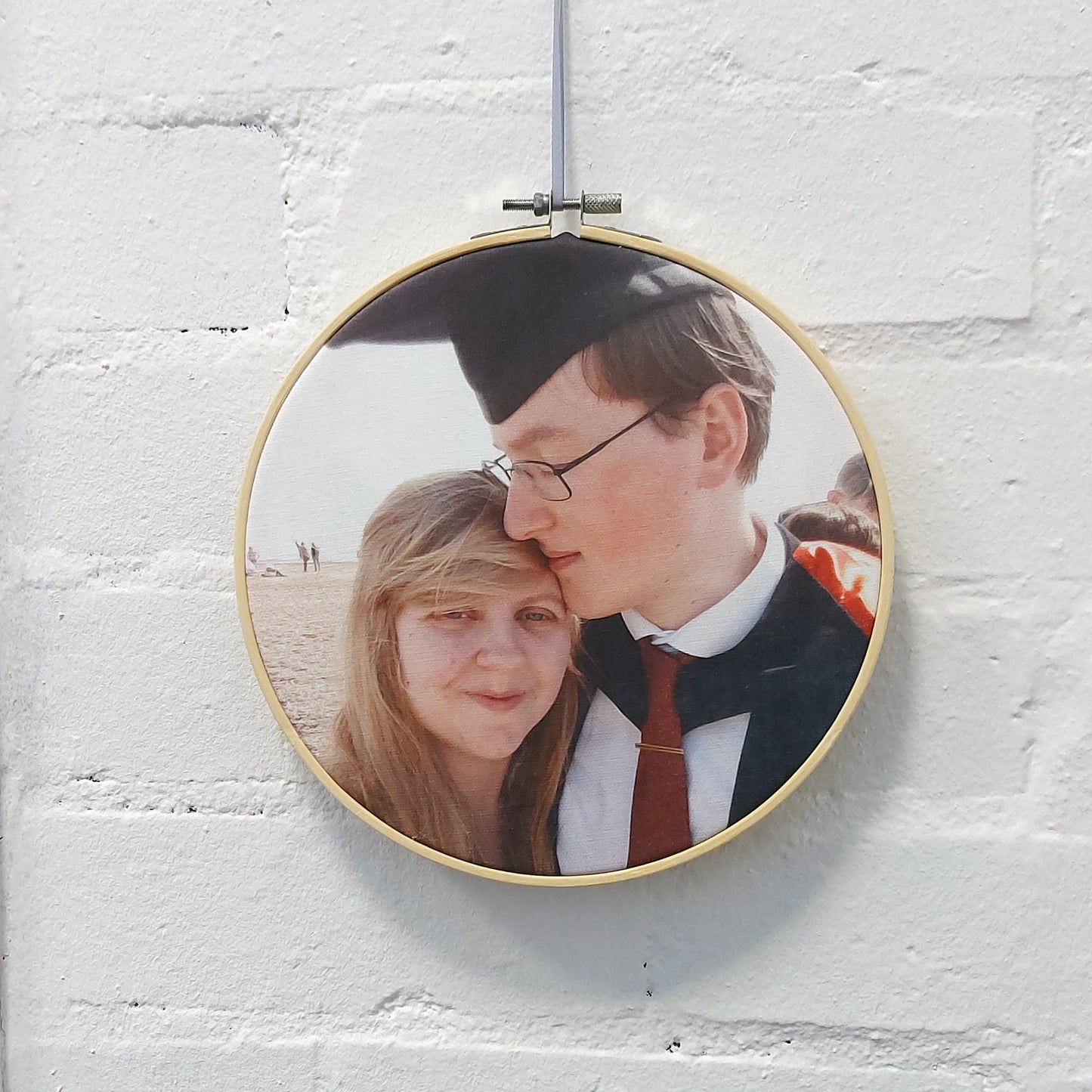 Personalised Photo Hoop For Mum, Mother's Day Gift, Gift For Her