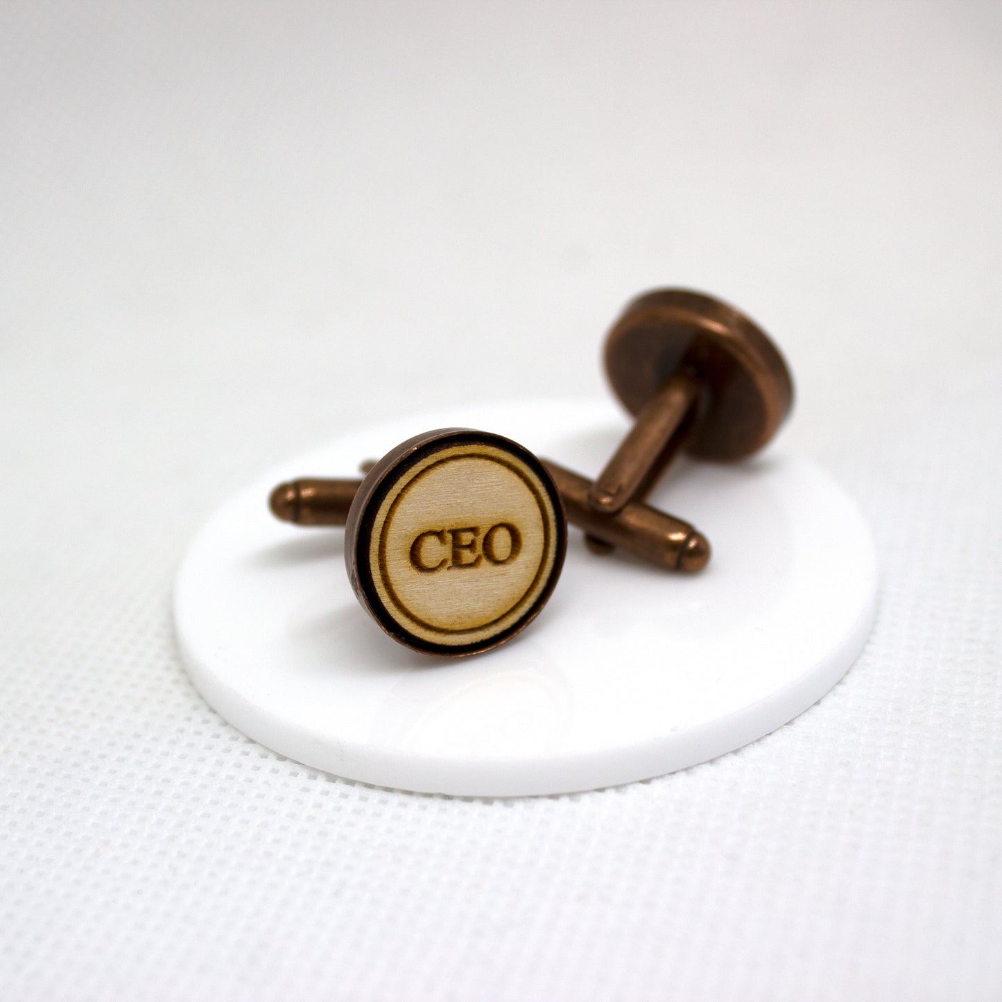 CEO Cufflinks, Father's Day Gifts, Office Gift, Retirement Present