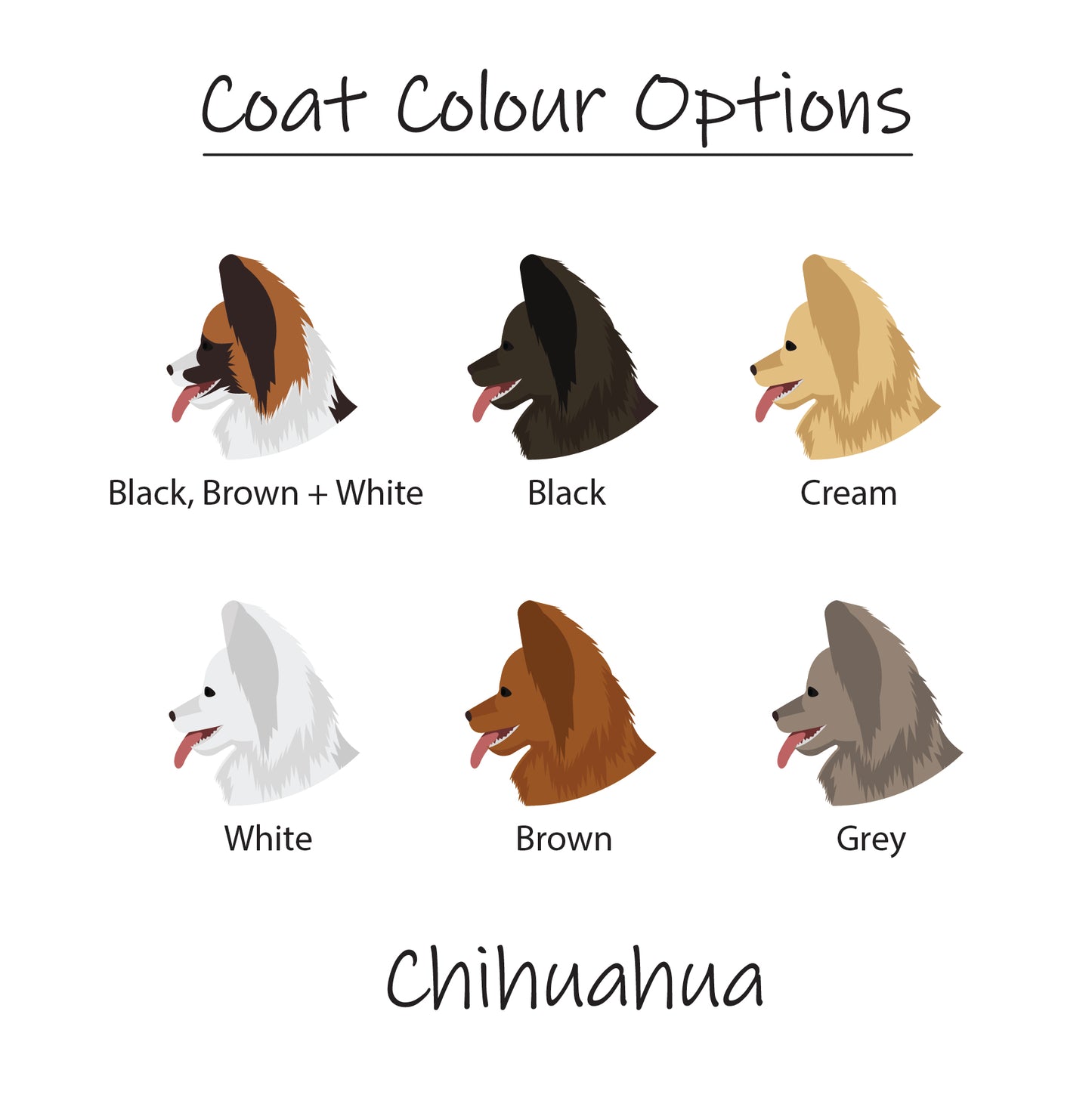Personalised Chihuahua T-Shirt, Custom Papillon Tee, Pet Shirt
