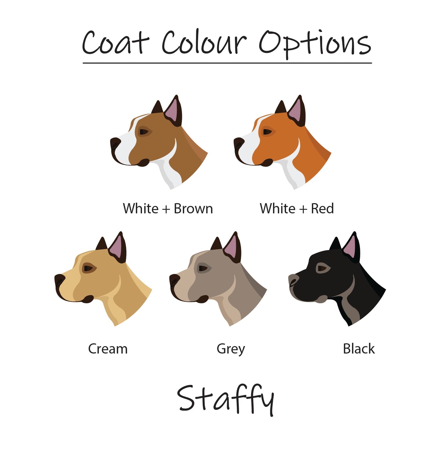 Personalised Staffie Stocking, Custom Staffordshire Bull Terrier Bag, Staffy Lover