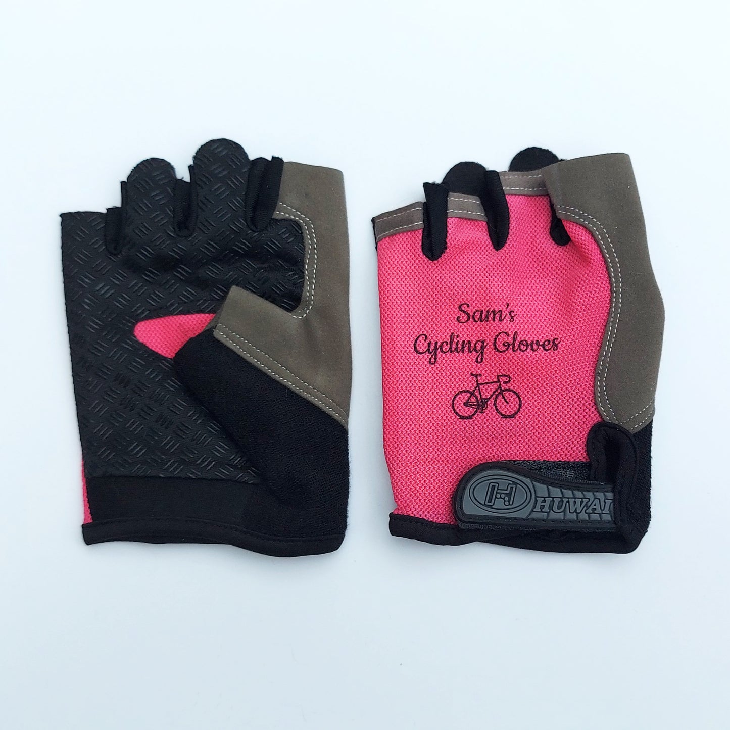 Personalised Women's Cycling Gloves, Gifts for Cyclists, Outdoor Cycling, Mum Gift