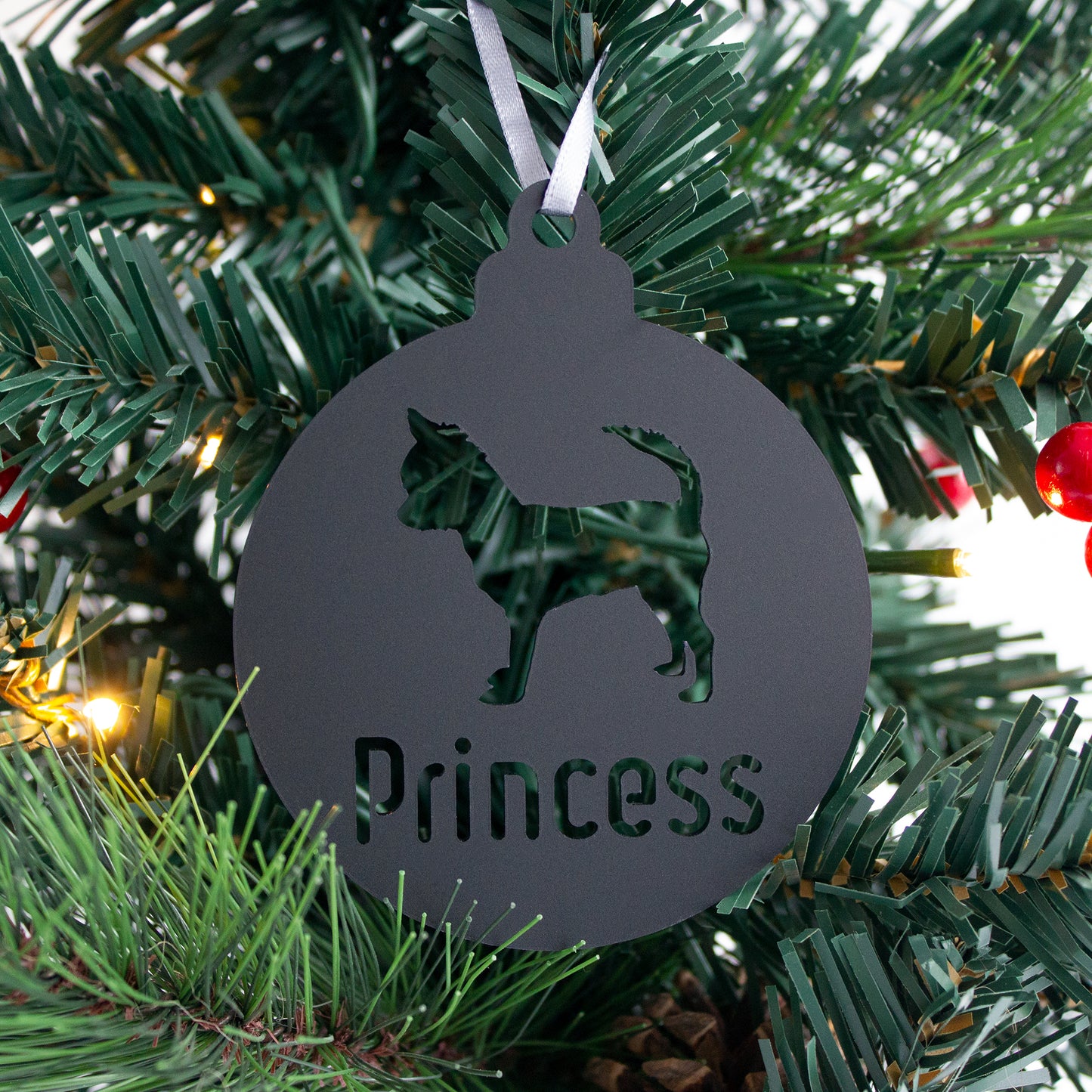 Personalised Chihuahua Bauble, Custom Pomeranian Bauble, Dog Lover