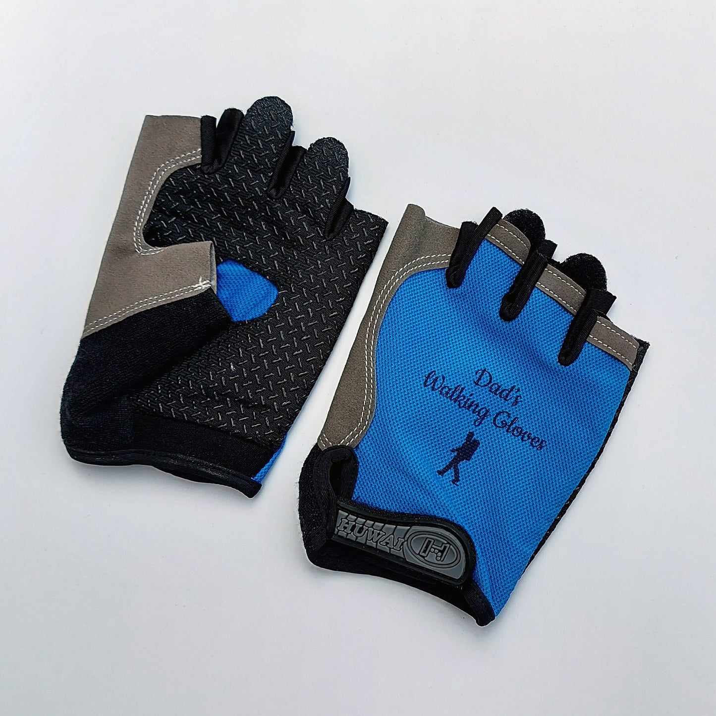 Personalised Men's Walking Gloves, Gifts for Walkers, Trail Hiking, Dad Gift