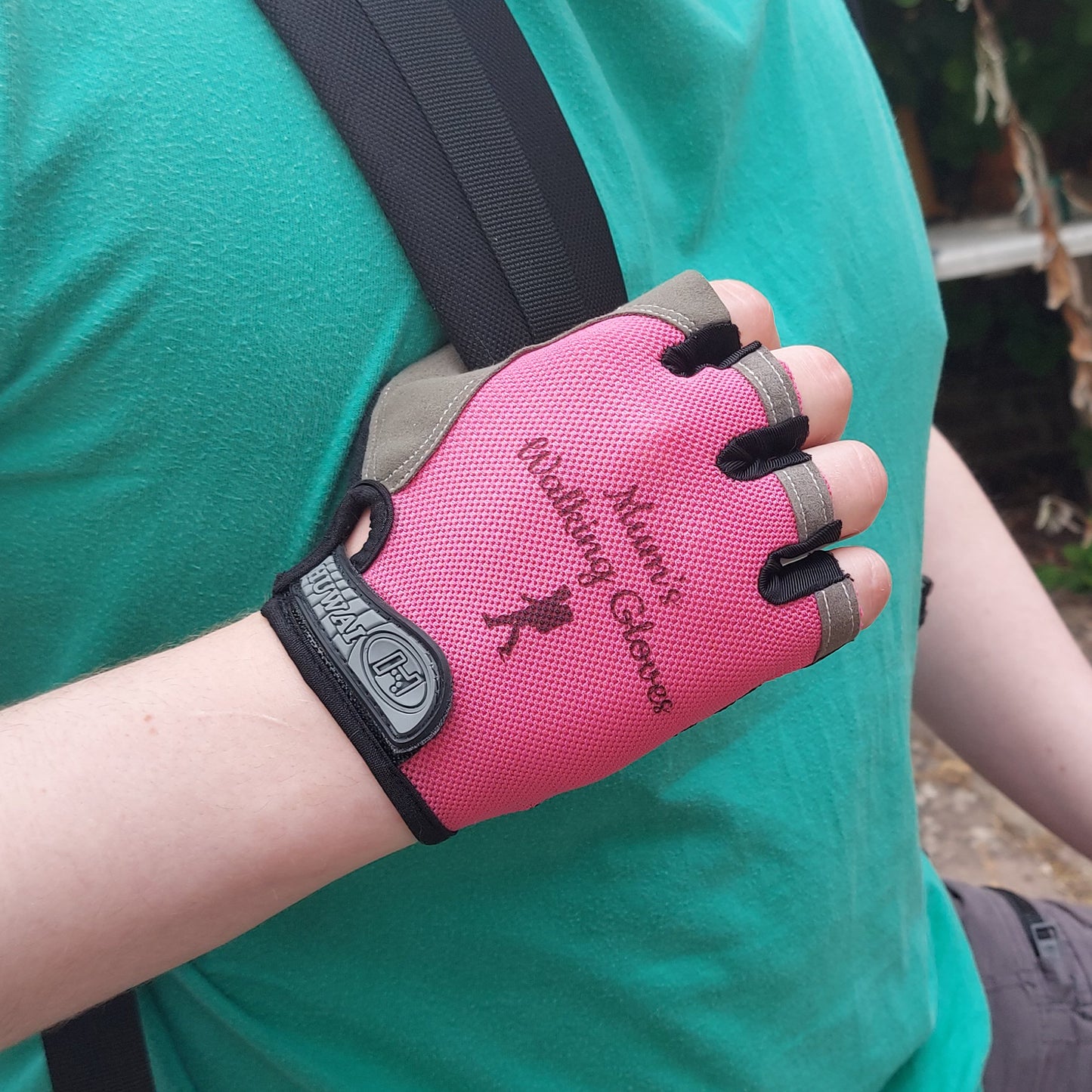 Personalised Women's Walking Gloves, Gifts for Walkers, Trail Hiking